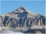 Lago di Fedaia - Punta Penia (Marmolada)